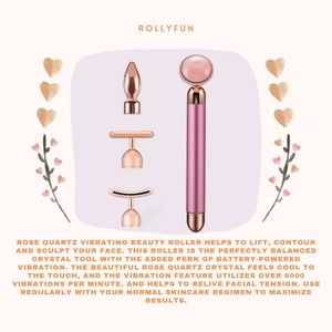 Facial massage roller